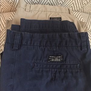 Banana Republic Khakis - 2 pairs!